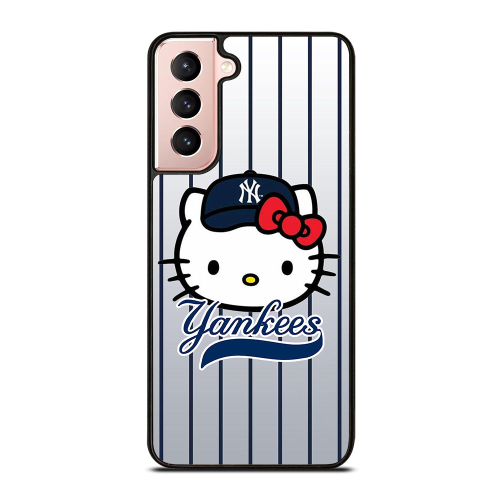 HELLO KITTY NEW YORK YANKEES 2 Samsung Galaxy S21 Case Cover
