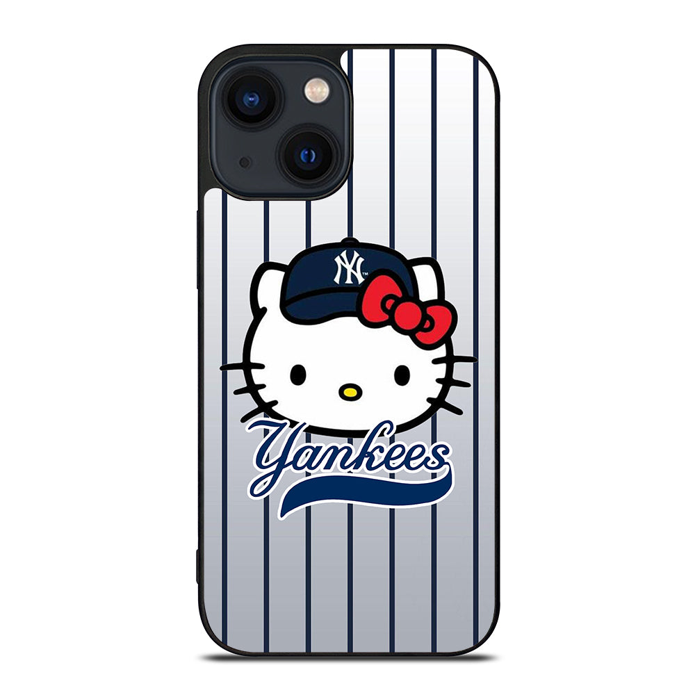 HELLO KITTY NEW YORK YANKEES 2 iPhone 14 Plus Case Cover