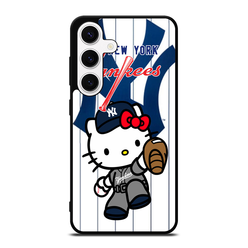 HELLO KITTY NEW YORK YANKEES 3 Samsung Galaxy S24 Case Cover