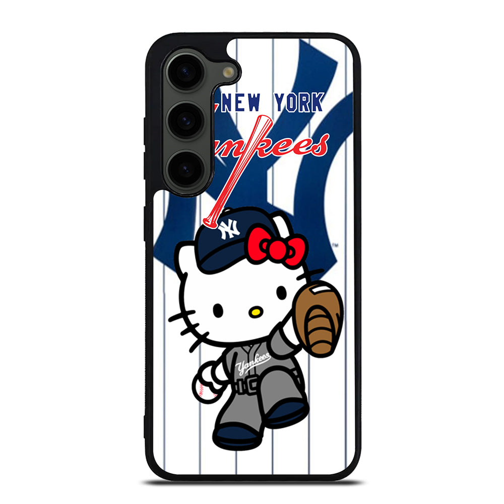 HELLO KITTY NEW YORK YANKEES 3 Samsung Galaxy S23 Plus Case Cover