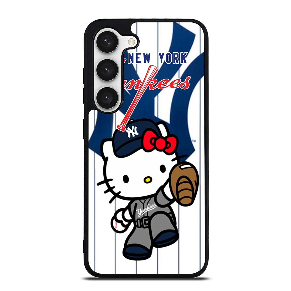 HELLO KITTY NEW YORK YANKEES 3 Samsung Galaxy S23 Case Cover