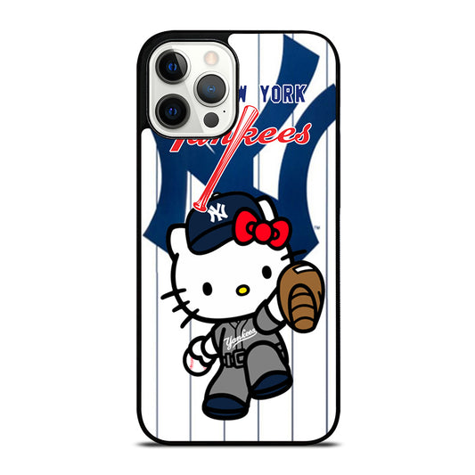 HELLO KITTY NEW YORK YANKEES 3 iPhone 12 Pro Max Case Cover