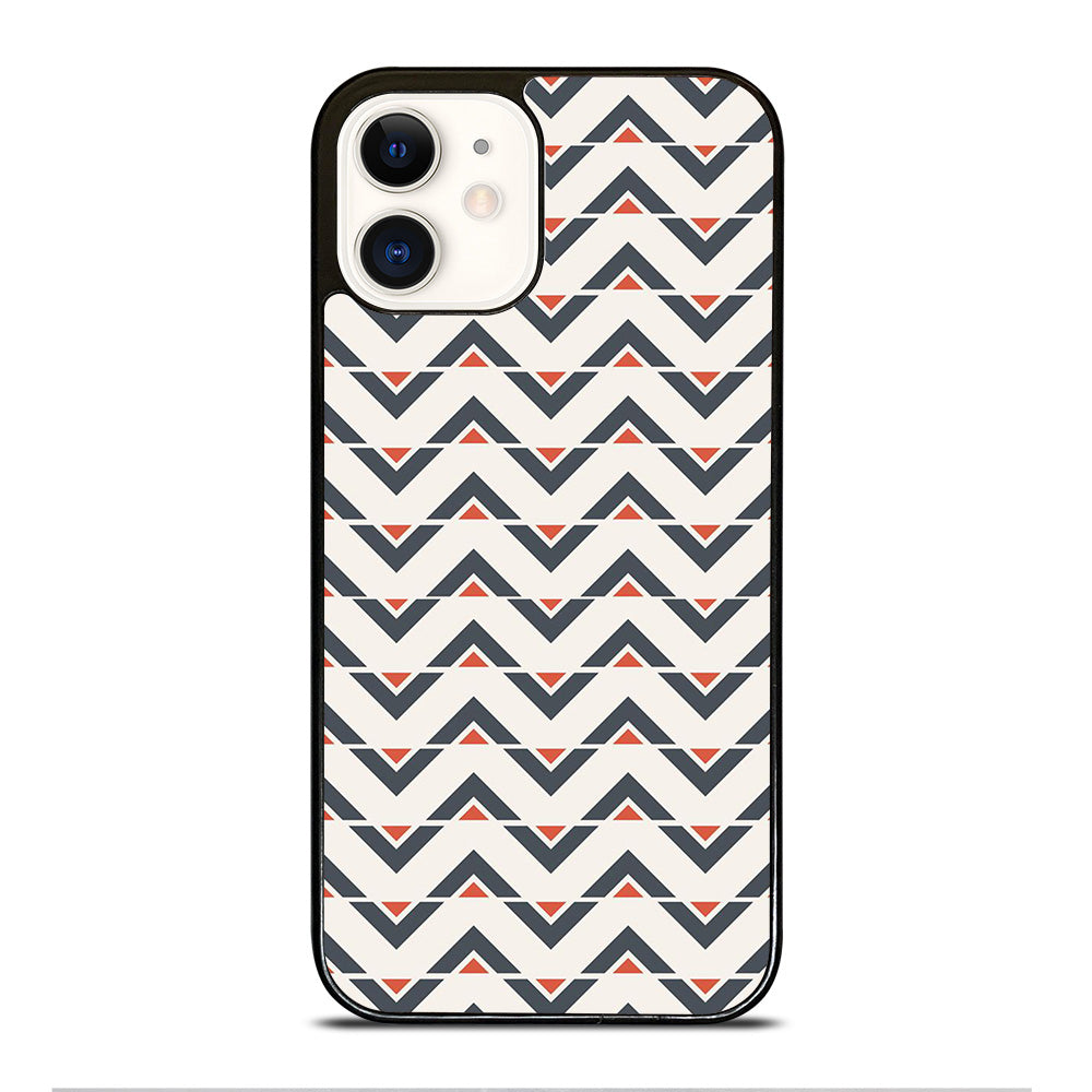 HERRINGBONE TRIANGLE PATTERN iPhone 12 Case Cover