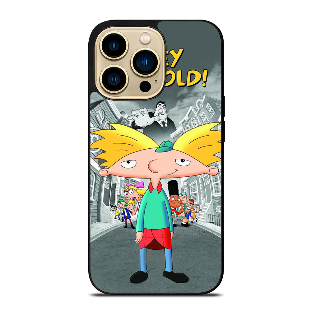 HEY ARNOLD CARTOON SERIES iPhone 14 Pro Max Case Cover