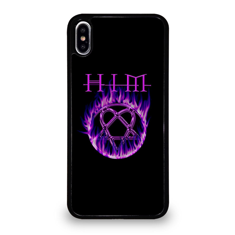 HIM BAND LOGO FLAME iPhone XS Max Case Cover