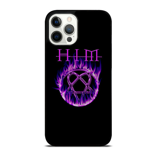 HIM BAND LOGO FLAME iPhone 12 Pro Max Case Cover