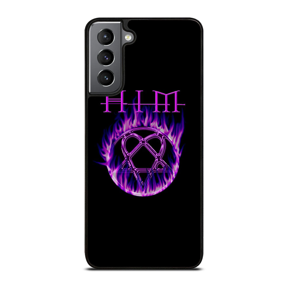 HIM BAND LOGO FLAME Samsung Galaxy S21 Plus Case Cover