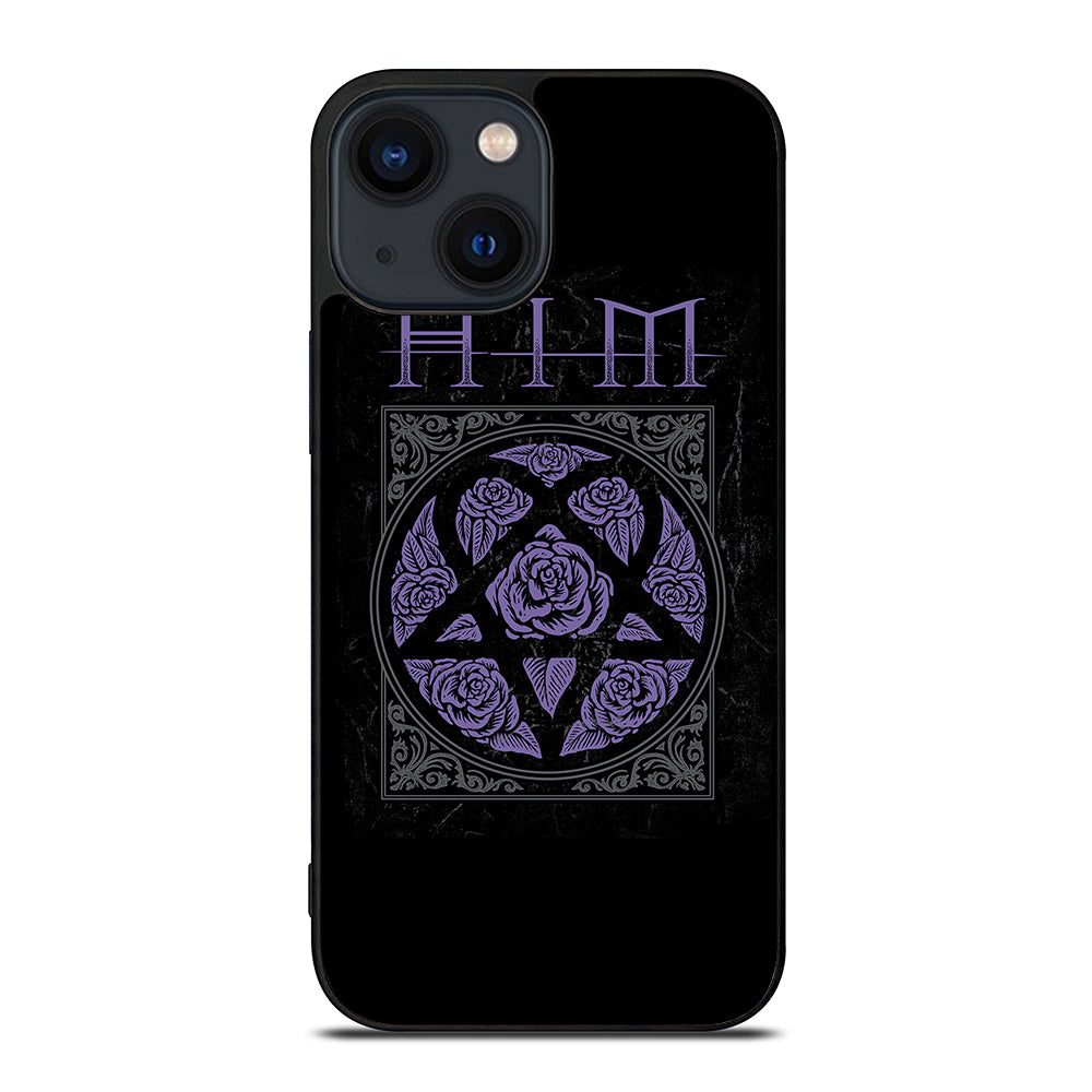 HIM BAND LOGO FLOWER iPhone 14 Plus Case Cover