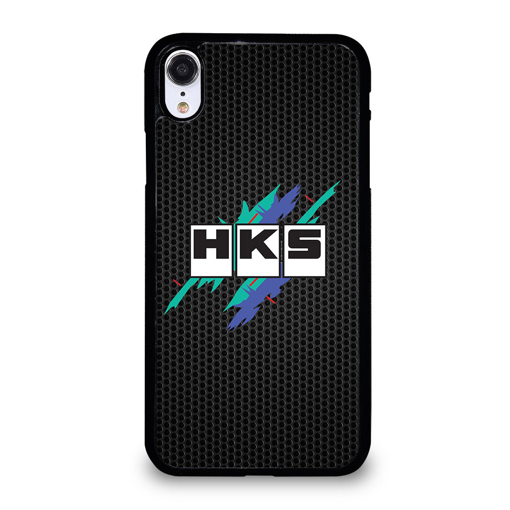 HKS RETRO METAL LOGO iPhone XR Case Cover