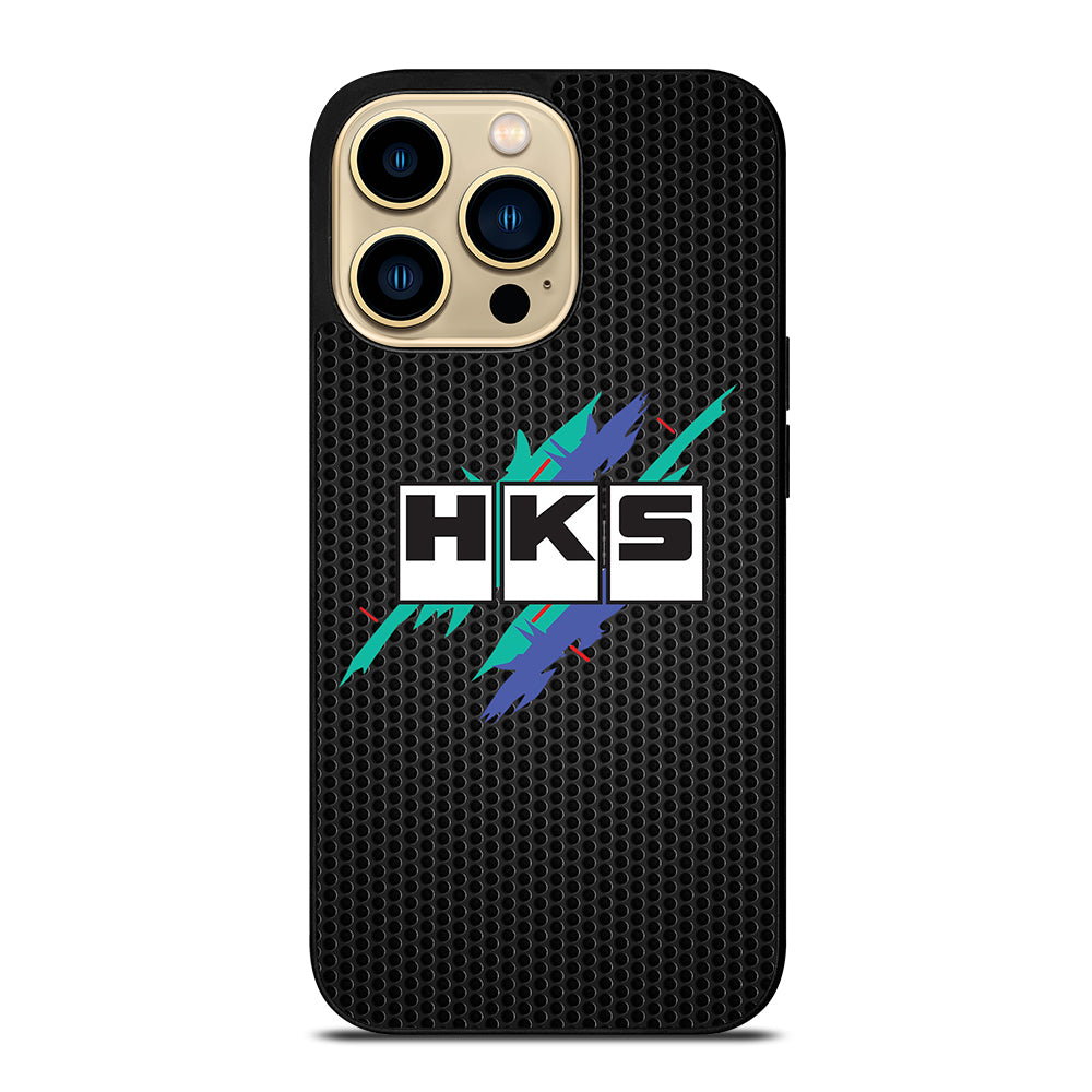 HKS RETRO METAL LOGO iPhone 14 Pro Max Case Cover