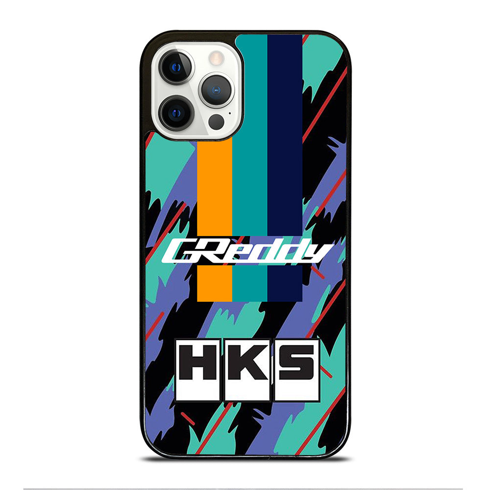 HKS RETRO PATTERN iPhone 12 Pro Case Cover