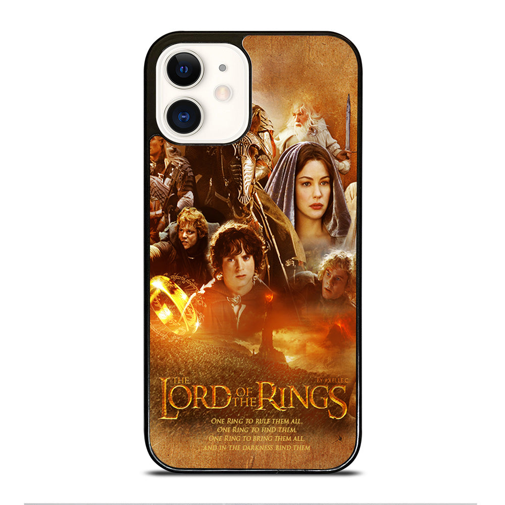 HOBBIT LORD OF THE RING POSTER iPhone 12 Case Cover