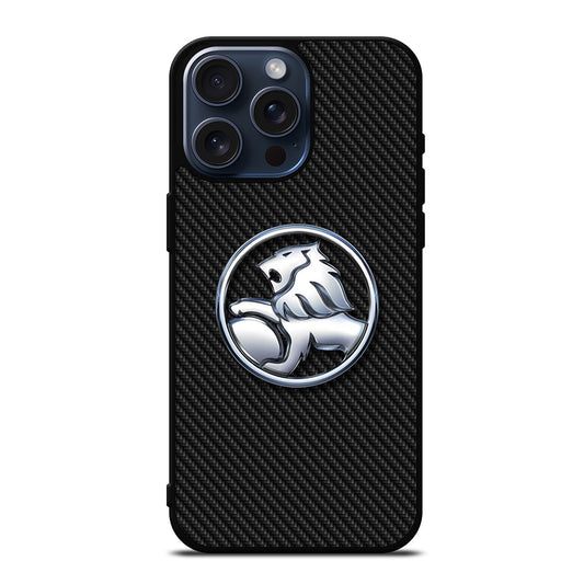 HOLDEN LOGO CARBON iPhone 15 Pro Max Case Cover