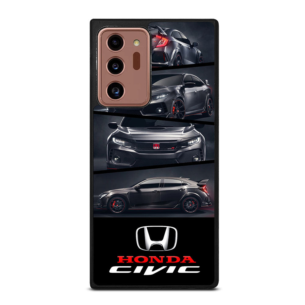 HONDA CIVIC BLACK CAR Samsung Galaxy Note 20 Ultra Case Cover