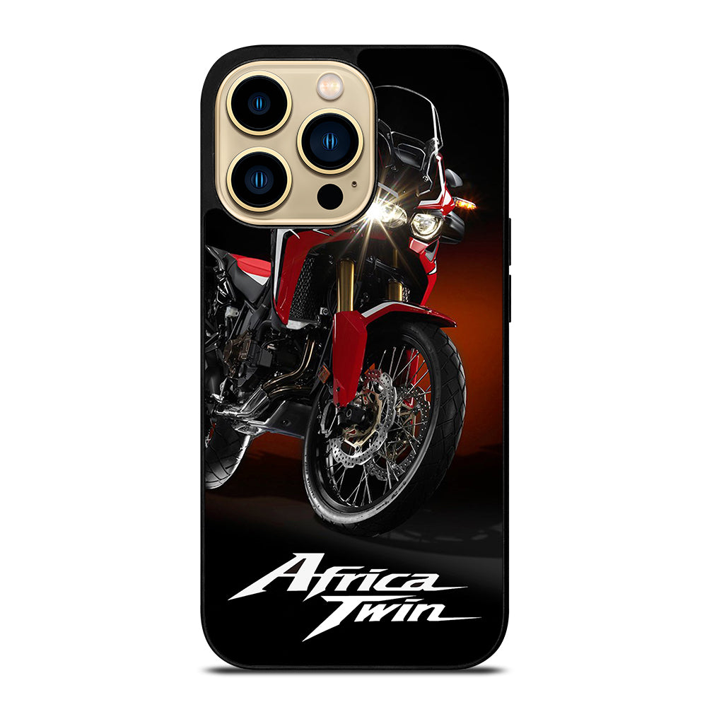 HONDA AFRICA TWIN MOTORCYCLE 2 iPhone 14 Pro Max Case Cover