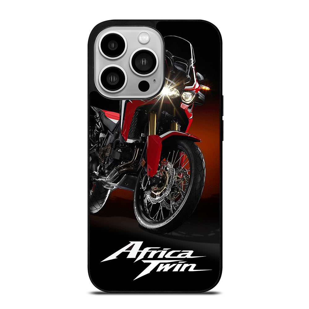 HONDA AFRICA TWIN MOTORCYCLE 2 iPhone 14 Pro Case Cover