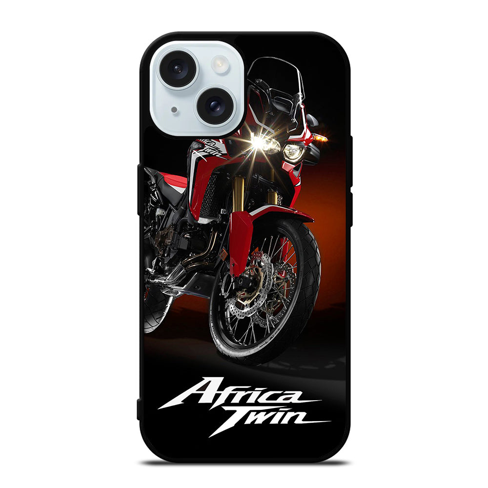 HONDA AFRICA TWIN MOTORCYCLE 2 iPhone 15 Case Cover casecentro