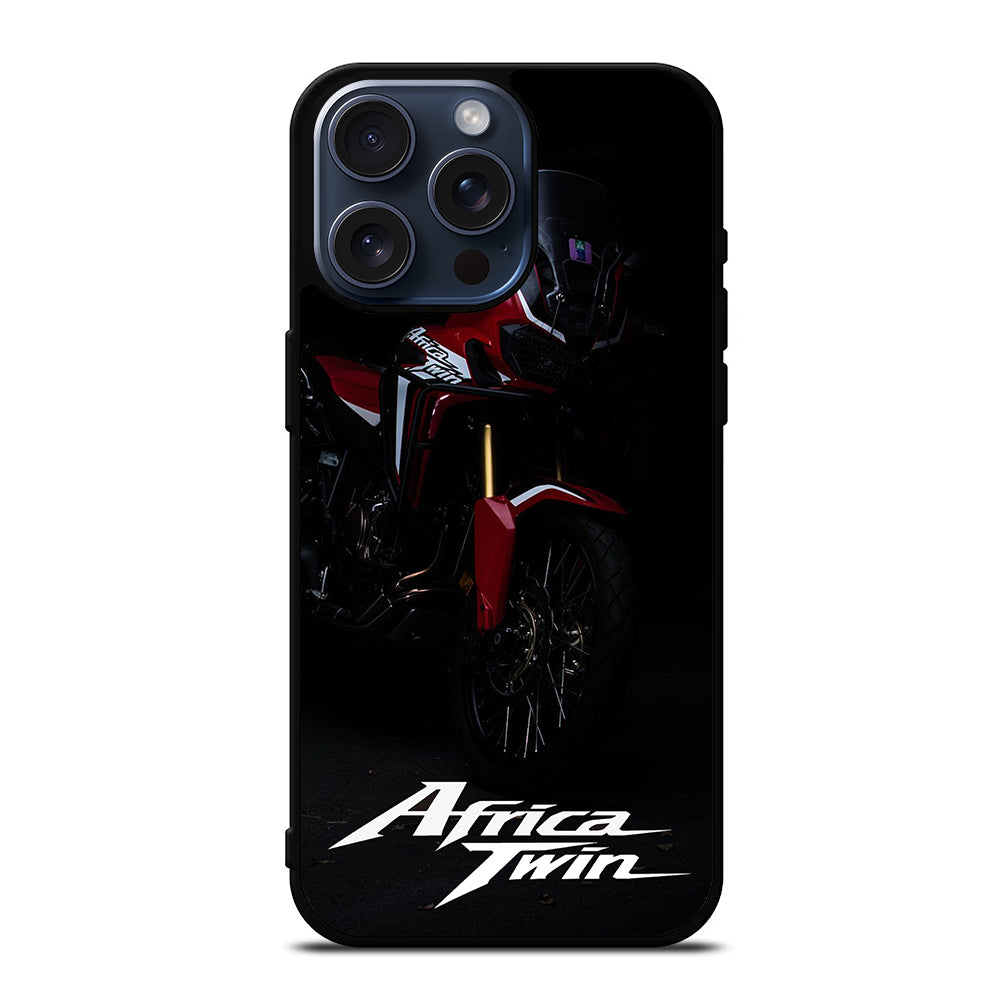 HONDA AFRICA TWIN MOTORCYCLE iPhone 15 Pro Max Case Cover