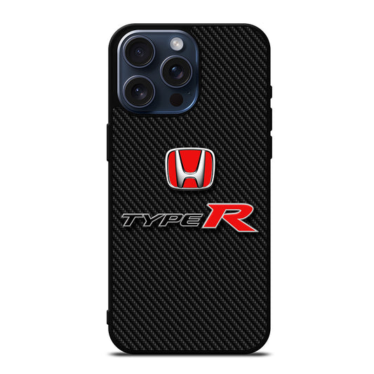 HONDA TYPE R CARBON LOGO iPhone 15 Pro Max Case Cover