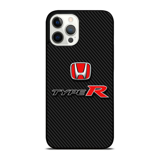 HONDA TYPE R CARBON LOGO iPhone 12 Pro Max Case Cover