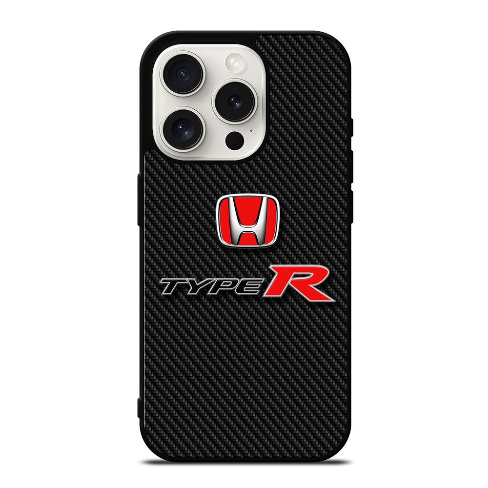 HONDA TYPE R CARBON LOGO iPhone 15 Pro Case Cover