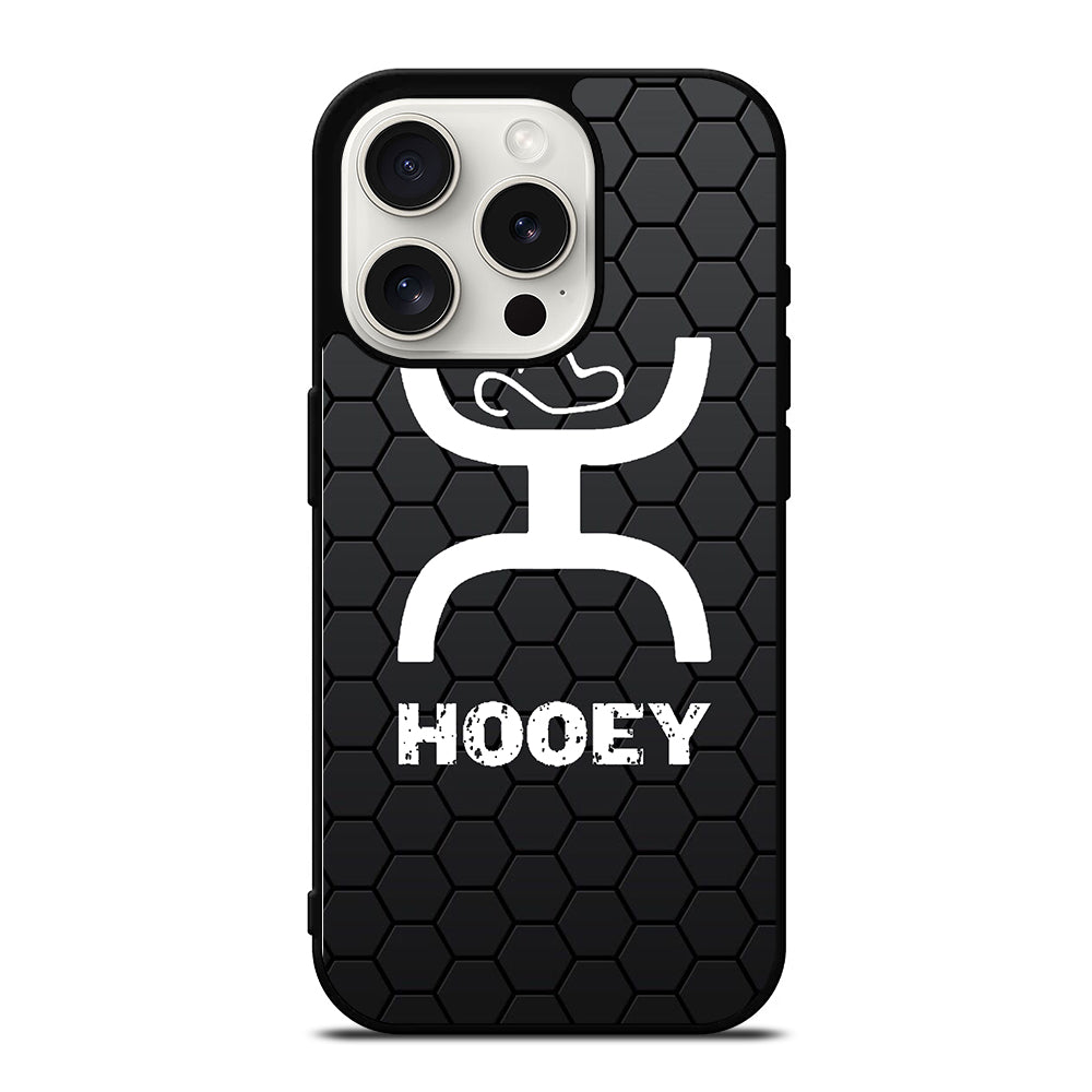 HOOEY LOGO METAL LOGO iPhone 15 Pro Case Cover