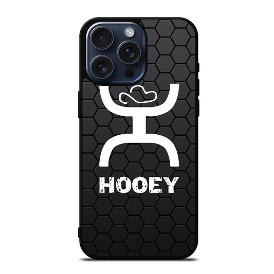 HOOEY LOGO METAL LOGO iPhone 15 Pro Max Case Cover