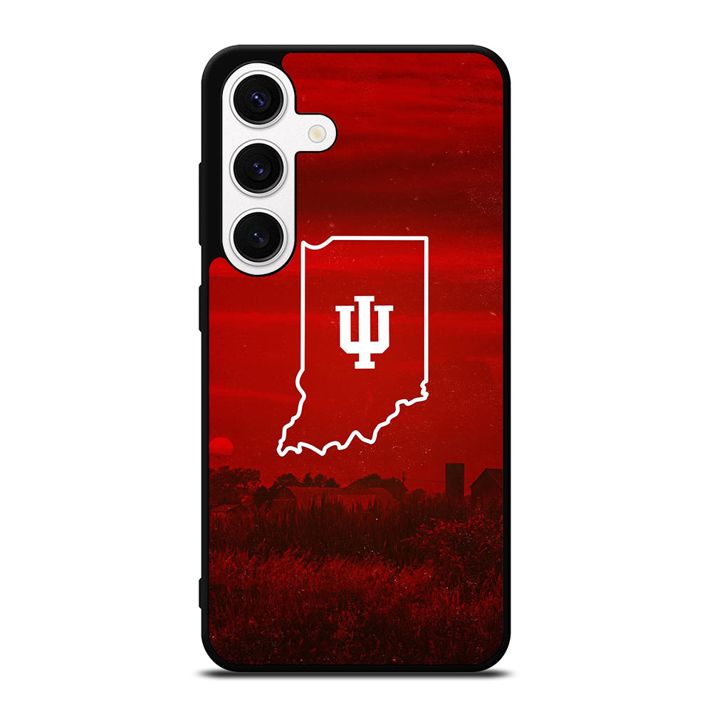 HOOSIER STATE OF MIND INDIANA 3 Samsung Galaxy S24 Case Cover