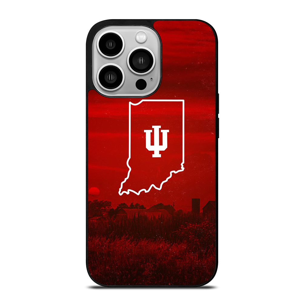 HOOSIER STATE OF MIND INDIANA 3 iPhone 14 Pro Case Cover
