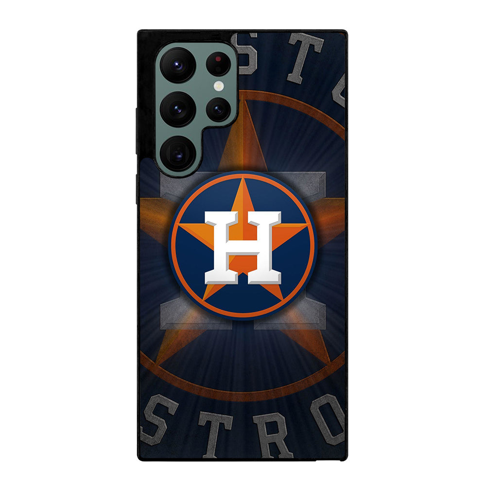 HOUSTON ASTROS MLB LOGO 1 Samsung Galaxy S22 Ultra Case Cover