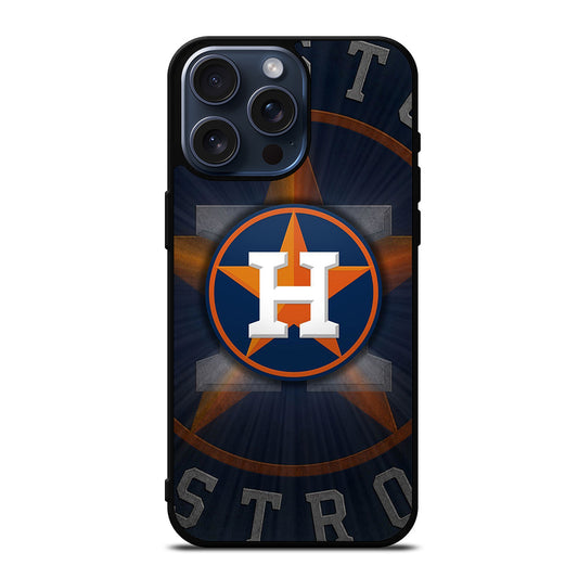 HOUSTON ASTROS MLB LOGO 1 iPhone 15 Pro Max Case Cover