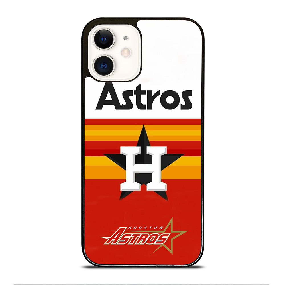 HOUSTON ASTROS MLB LOGO 2 iPhone 12 Case Cover