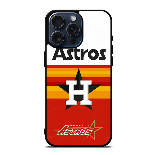 HOUSTON ASTROS MLB LOGO 2 iPhone 15 Pro Max Case Cover