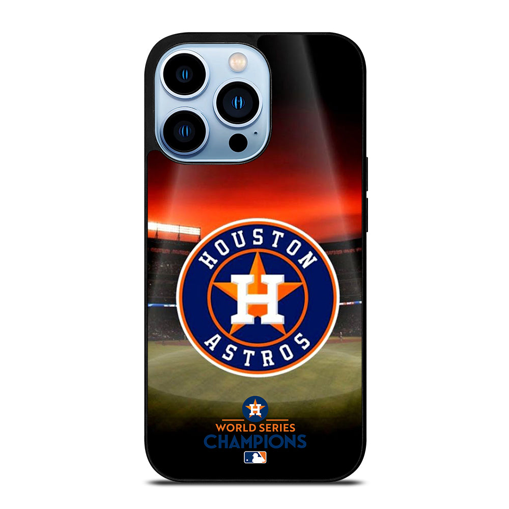 HOUSTON ASTROS MLB LOGO 3 iPhone 13 Pro Max Case Cover