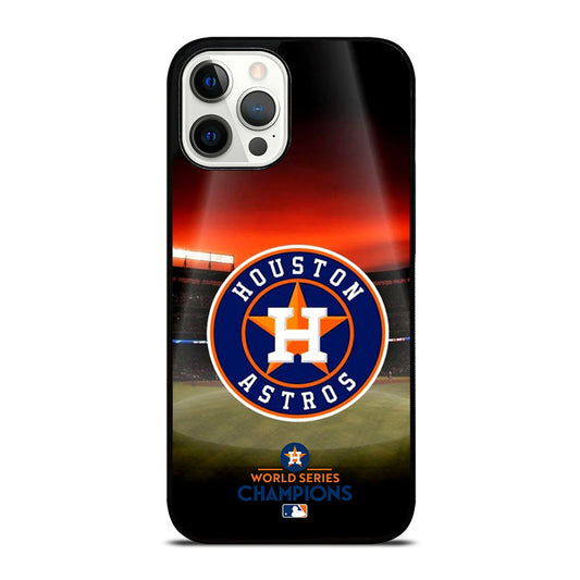 HOUSTON ASTROS MLB LOGO 3 iPhone 12 Pro Max Case Cover