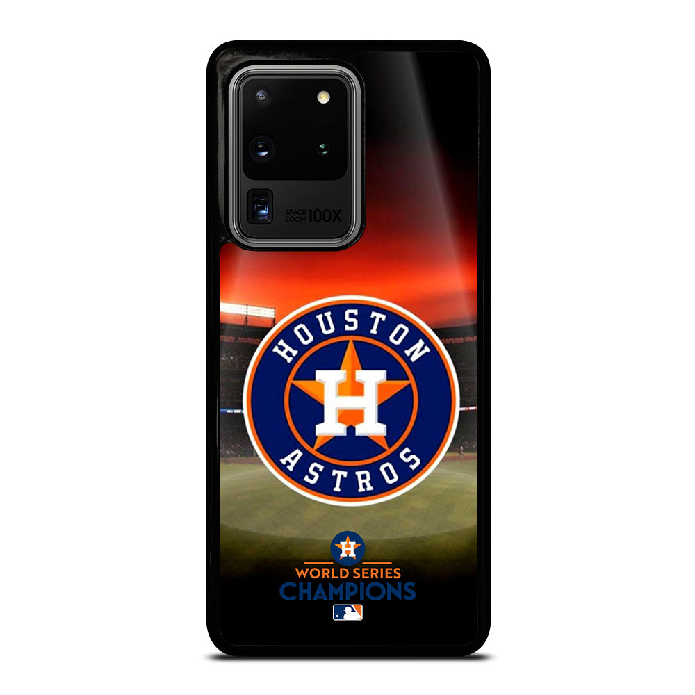 HOUSTON ASTROS MLB LOGO 3 Samsung Galaxy S20 Ultra Case Cover
