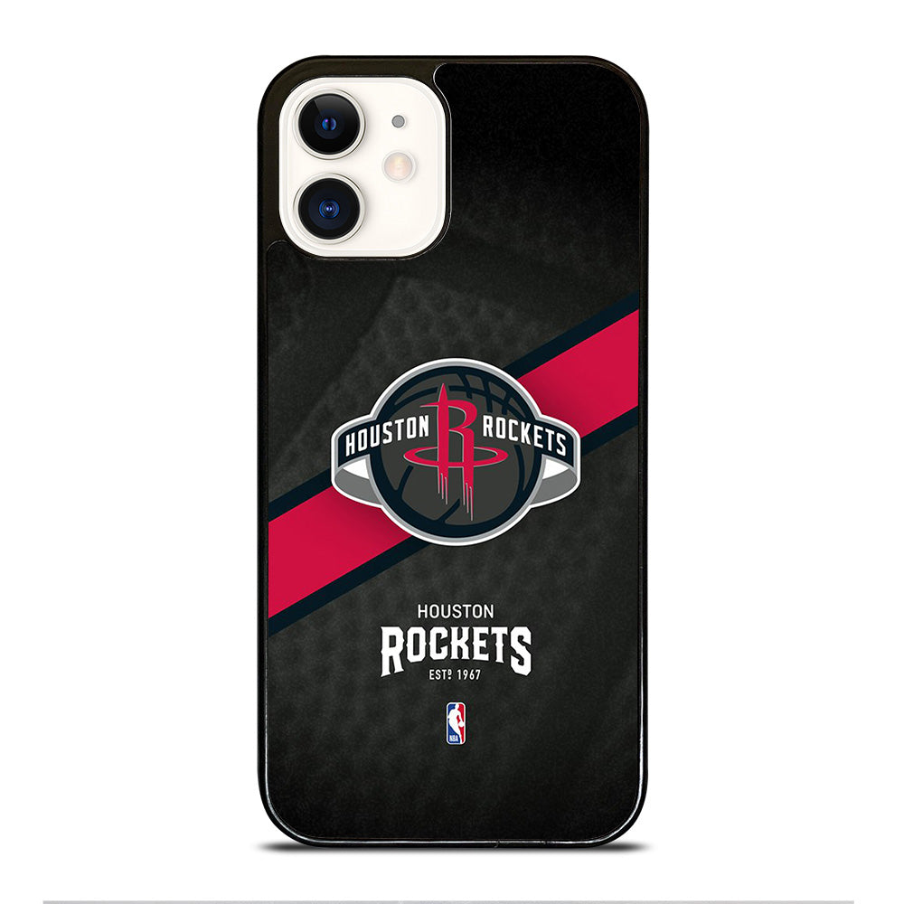 HOUSTON ROCKETS NBA LOGO 1 iPhone 12 Case Cover