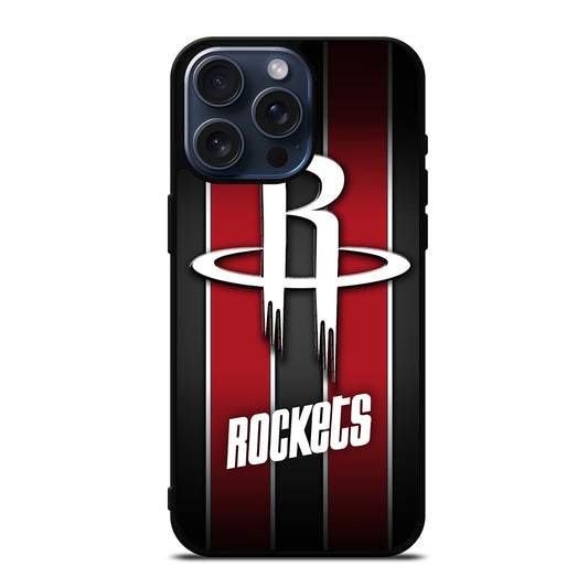 HOUSTON ROCKETS NBA LOGO 2 iPhone 15 Pro Max Case Cover