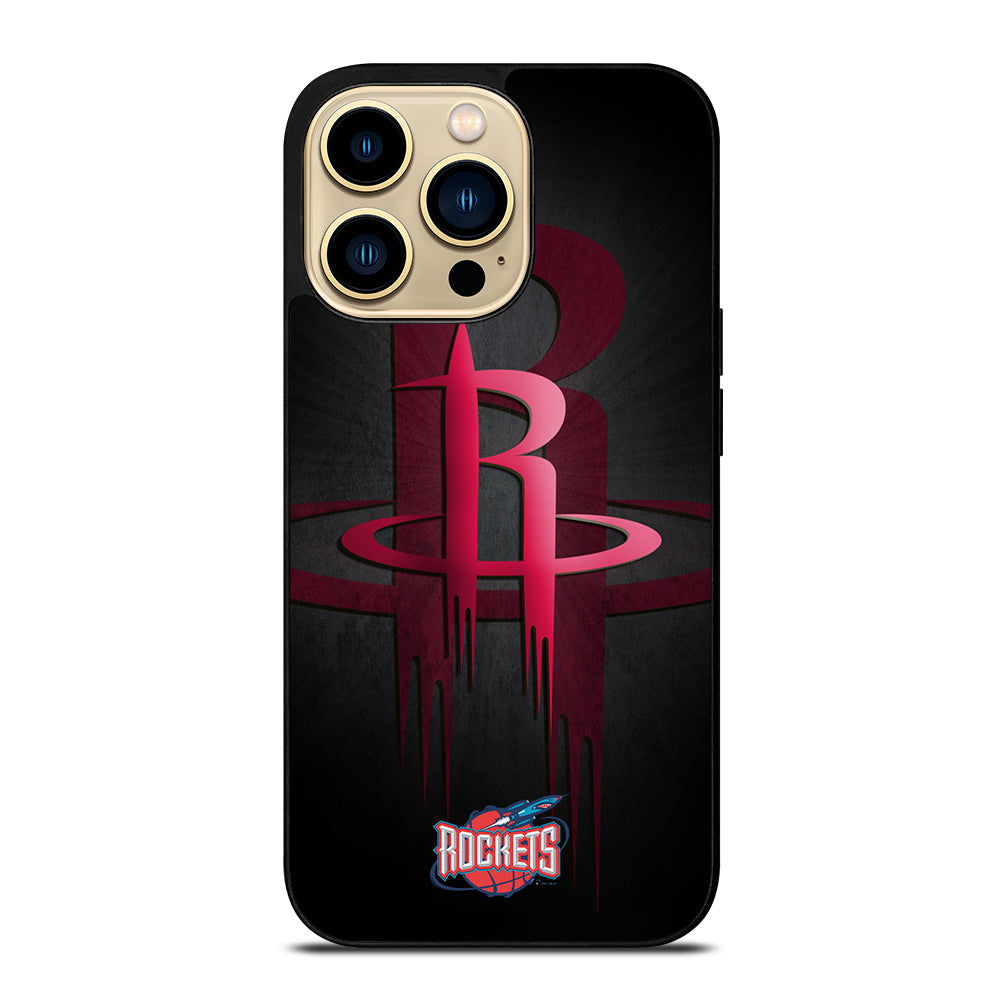 HOUSTON ROCKETS NBA LOGO 3 iPhone 14 Pro Max Case Cover