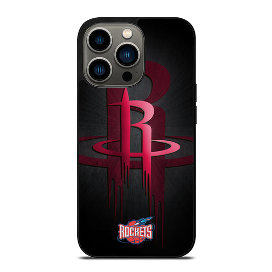 HOUSTON ROCKETS NBA LOGO 3 iPhone 13 Pro Case Cover