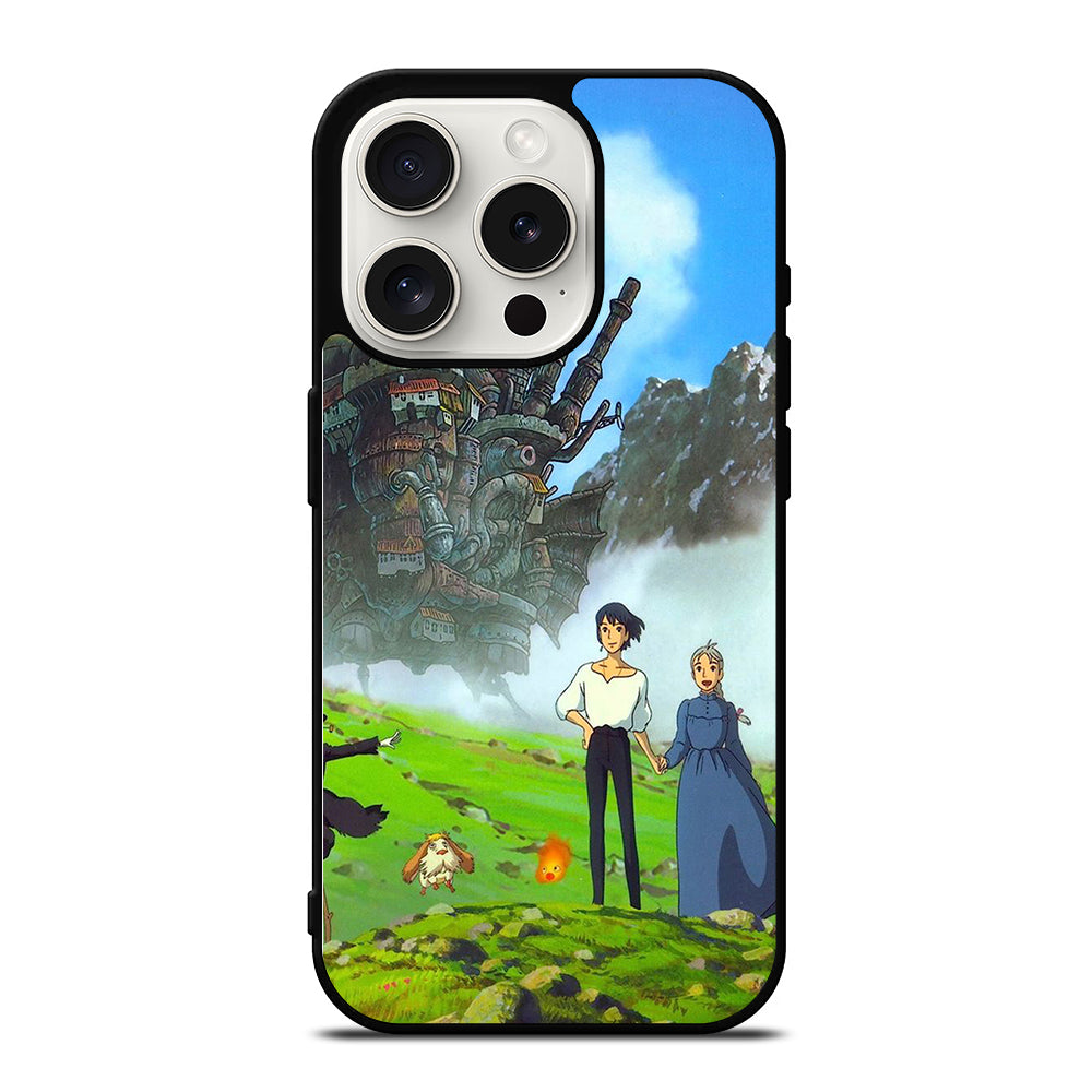 HOWL'S MOVING CASTLE ANIME iPhone 15 Pro Case Cover