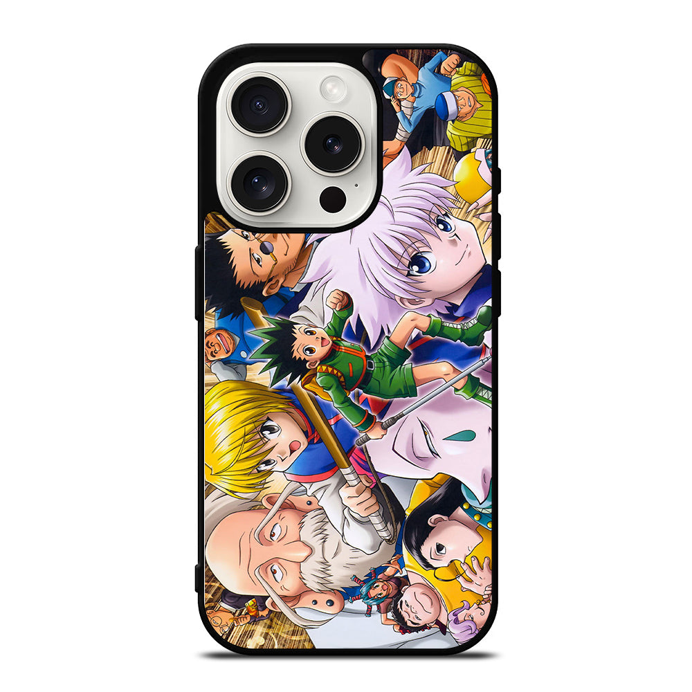 HUNTER X HUNTER ALL CHARACTER iPhone 15 Pro Case Cover