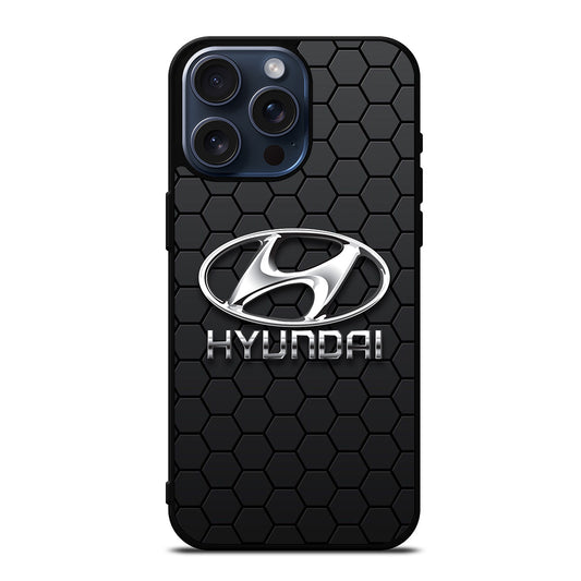 HYUNDAI LOGO HEXAGON iPhone 15 Pro Max Case Cover