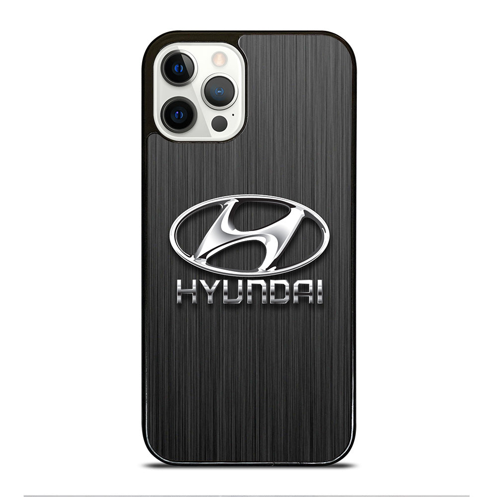 HYUNDAI LOGO METAL iPhone 12 Pro Case Cover