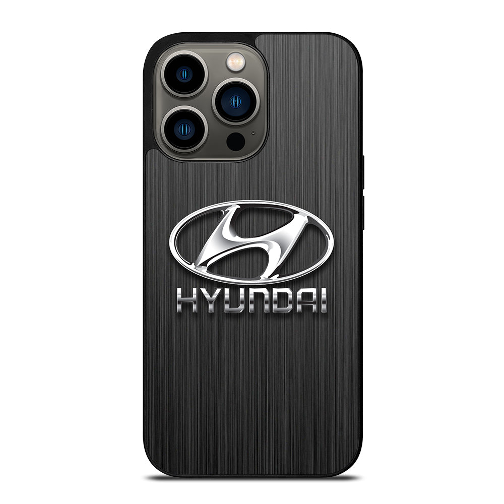 HYUNDAI LOGO METAL iPhone 13 Pro Case Cover