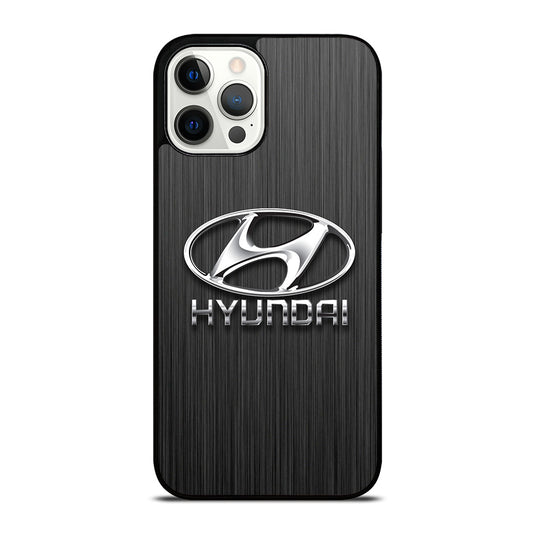 HYUNDAI LOGO METAL iPhone 12 Pro Max Case Cover