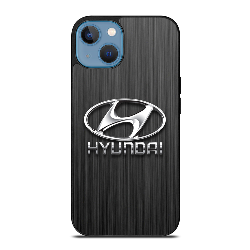 HYUNDAI LOGO METAL iPhone 13 Case Cover