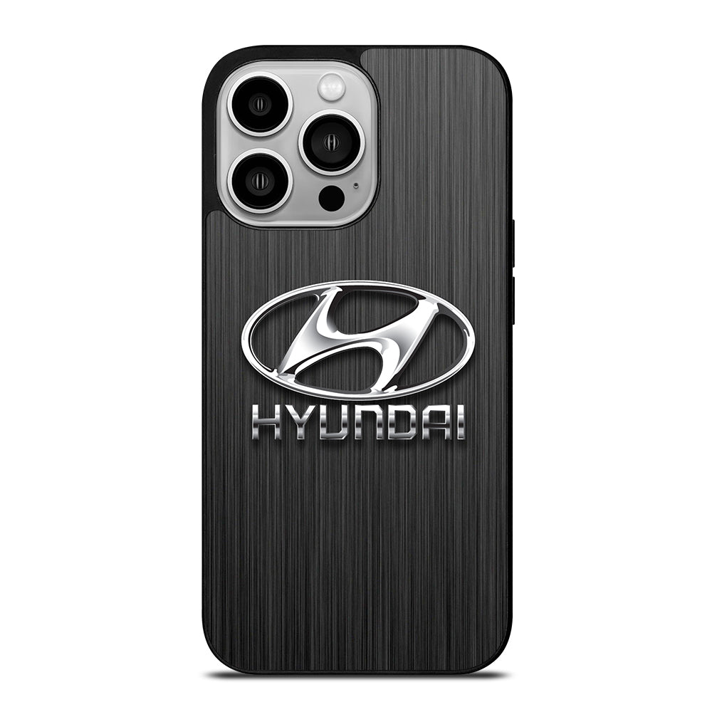 HYUNDAI LOGO METAL iPhone 14 Pro Case Cover