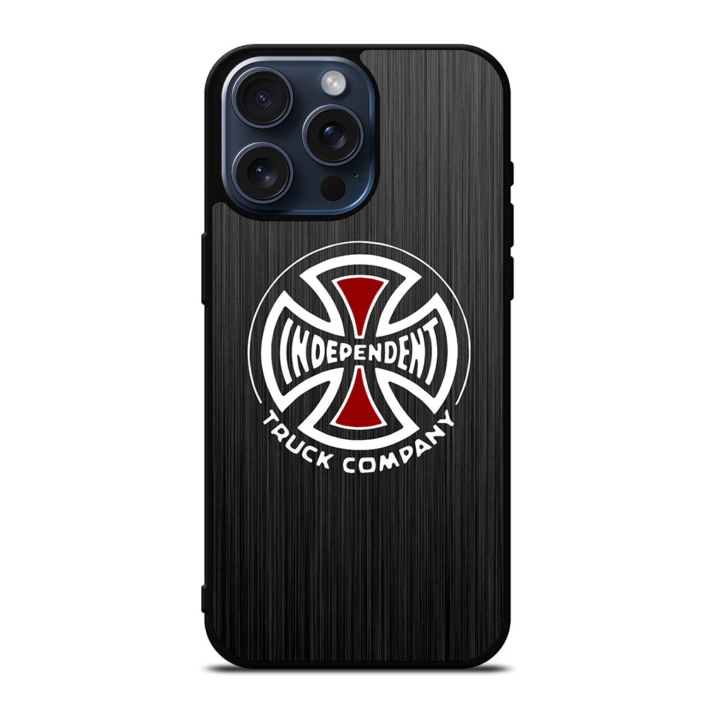 INDEPENDENT TRUCK COMPANY LOGO METAL iPhone 15 Pro Max Case Cover