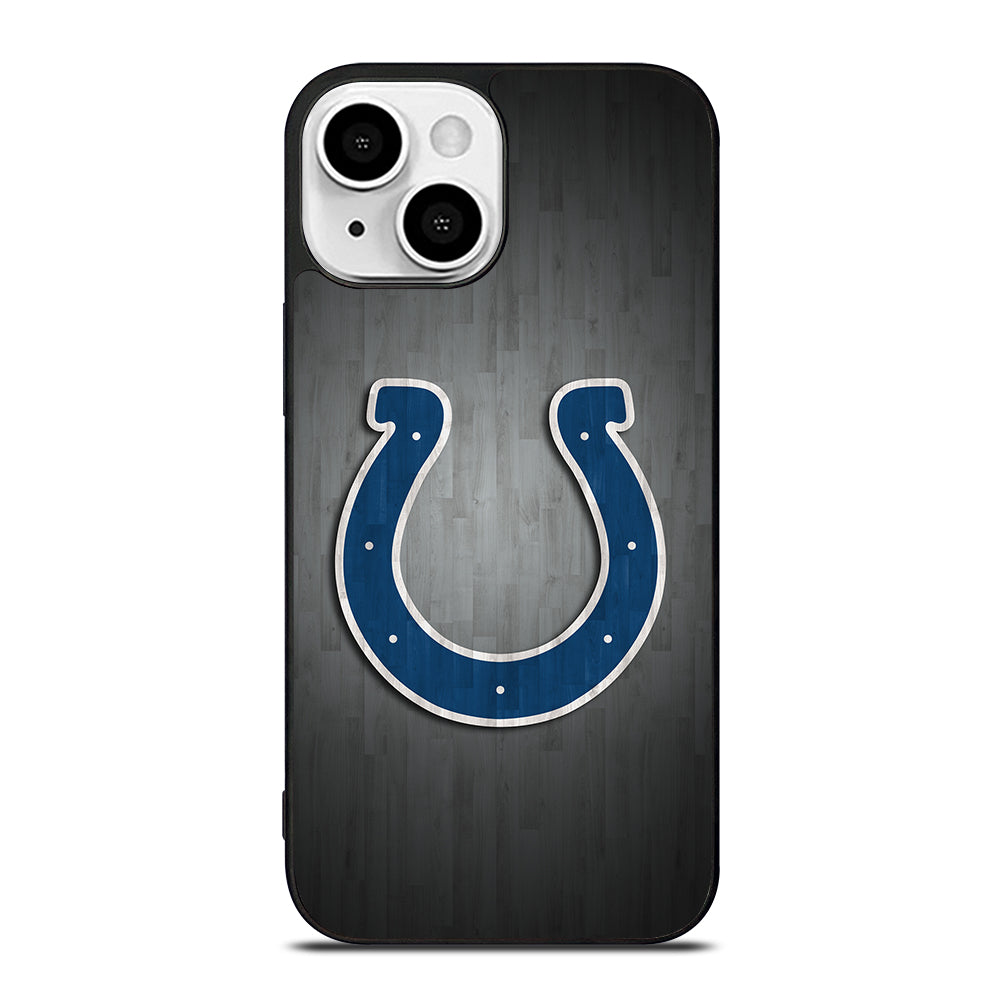 INDIANAPOLIS COLTS WOODEN LOGO iPhone 13 Mini Case Cover